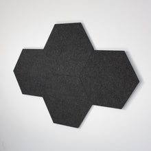 Load image into Gallery viewer, Wool Felt Hexagons (Set of 4)